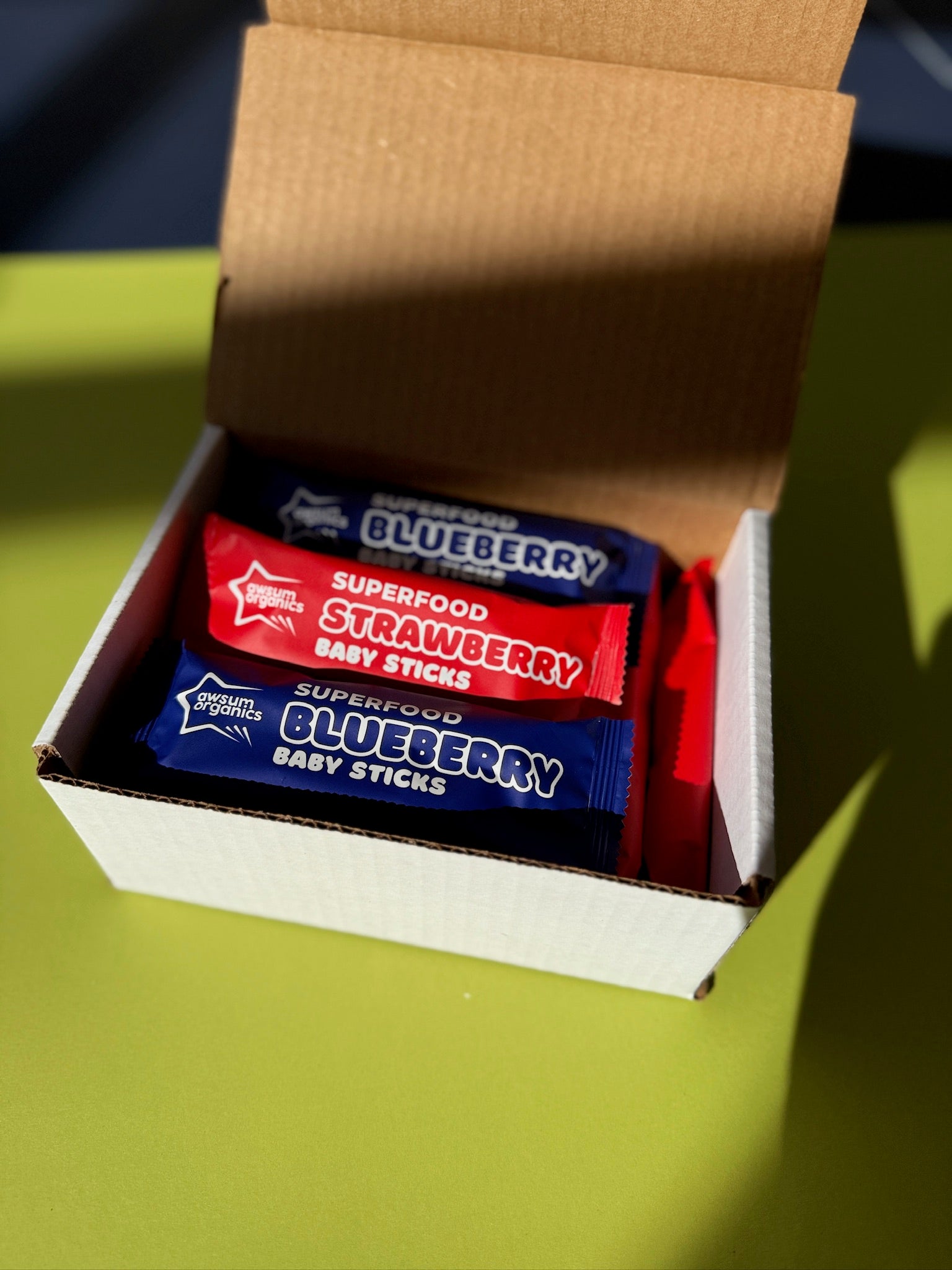 Exciting News: Awsum Organics Launches Superfood Baby Sticks!
